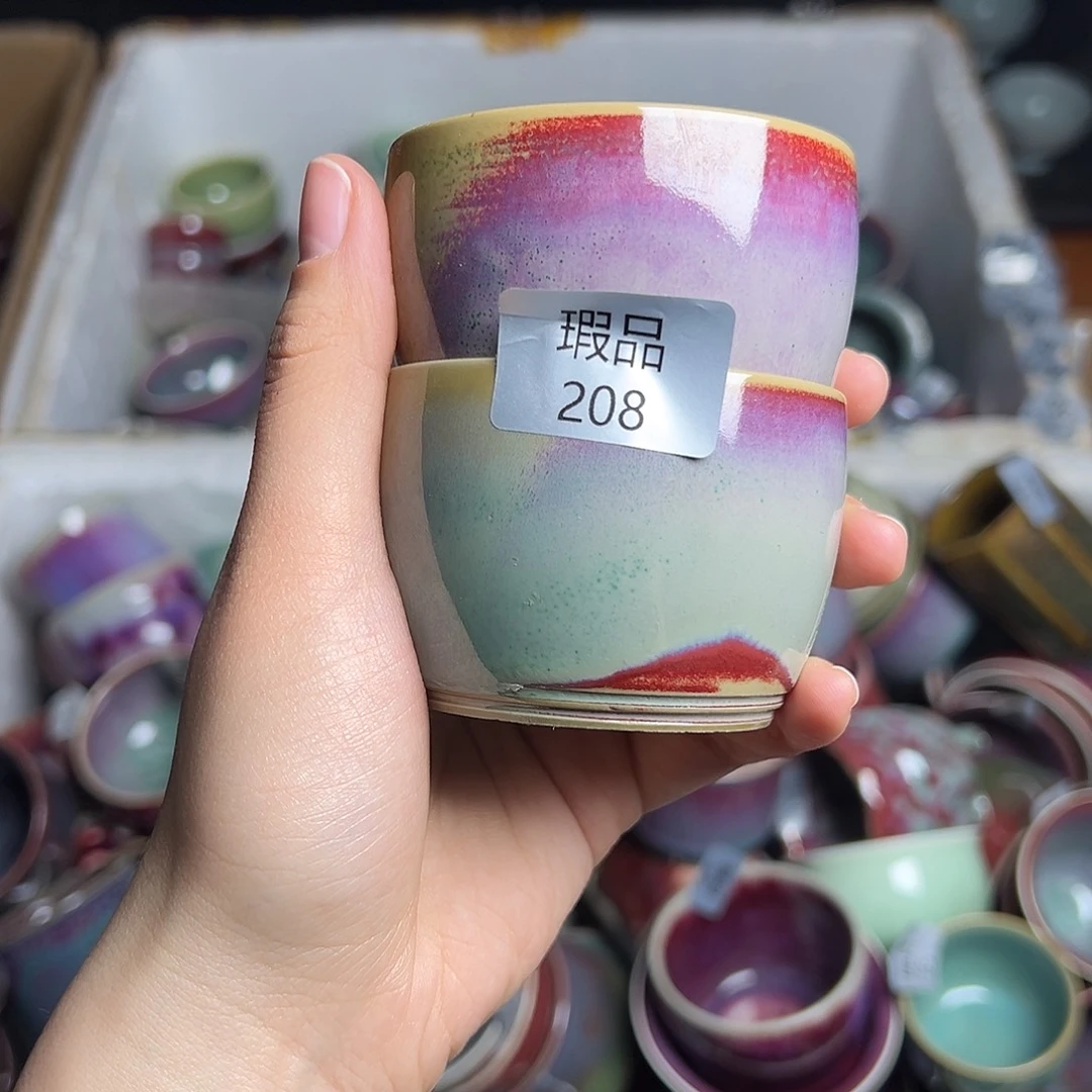 陶摆件窑口自销原矿钧瓷