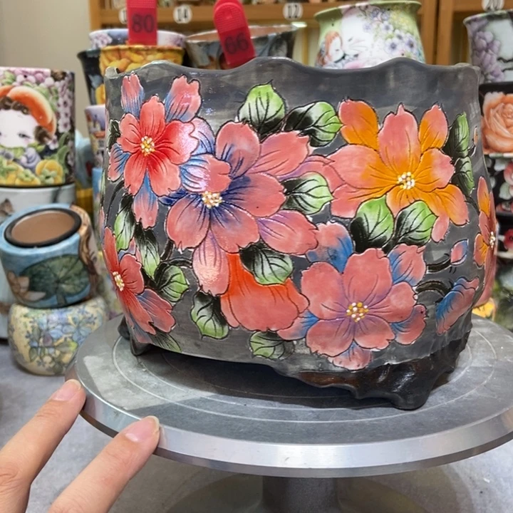 景德镇艺术手绘作品
