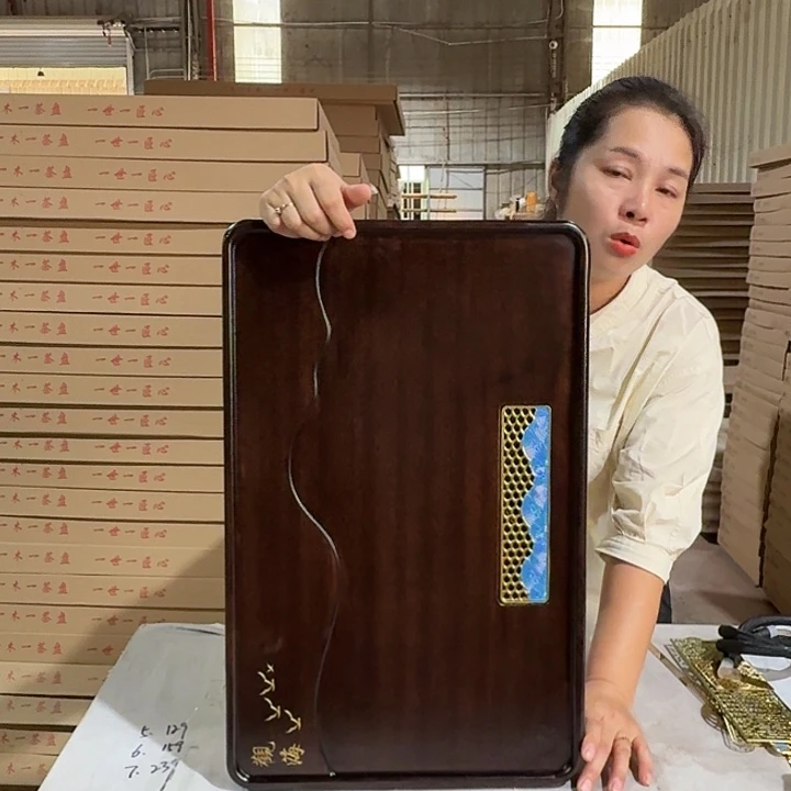 花梨木茶盘55*35尺寸