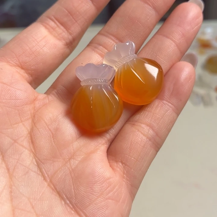 玛瑙/玉髓未镶嵌吊坠(不含链)