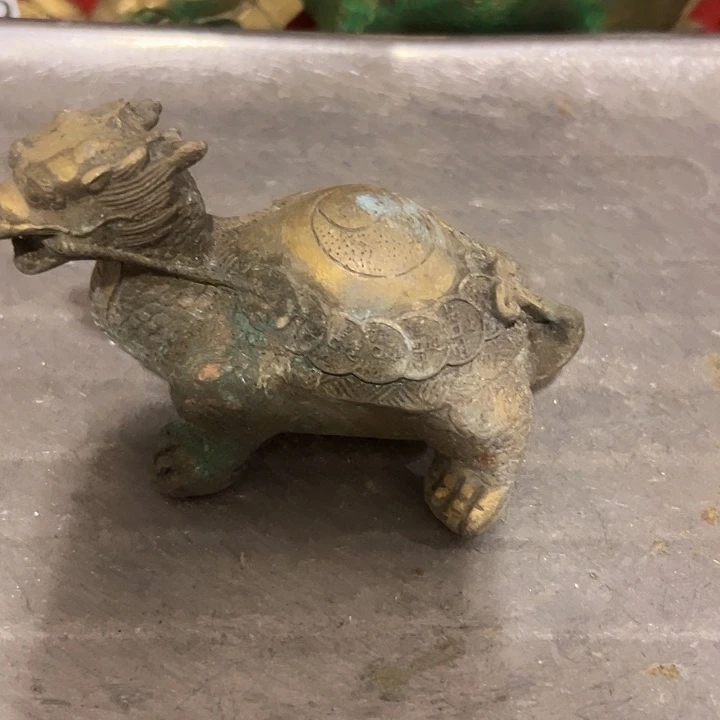 黄铜摆件，文房工艺品摆件