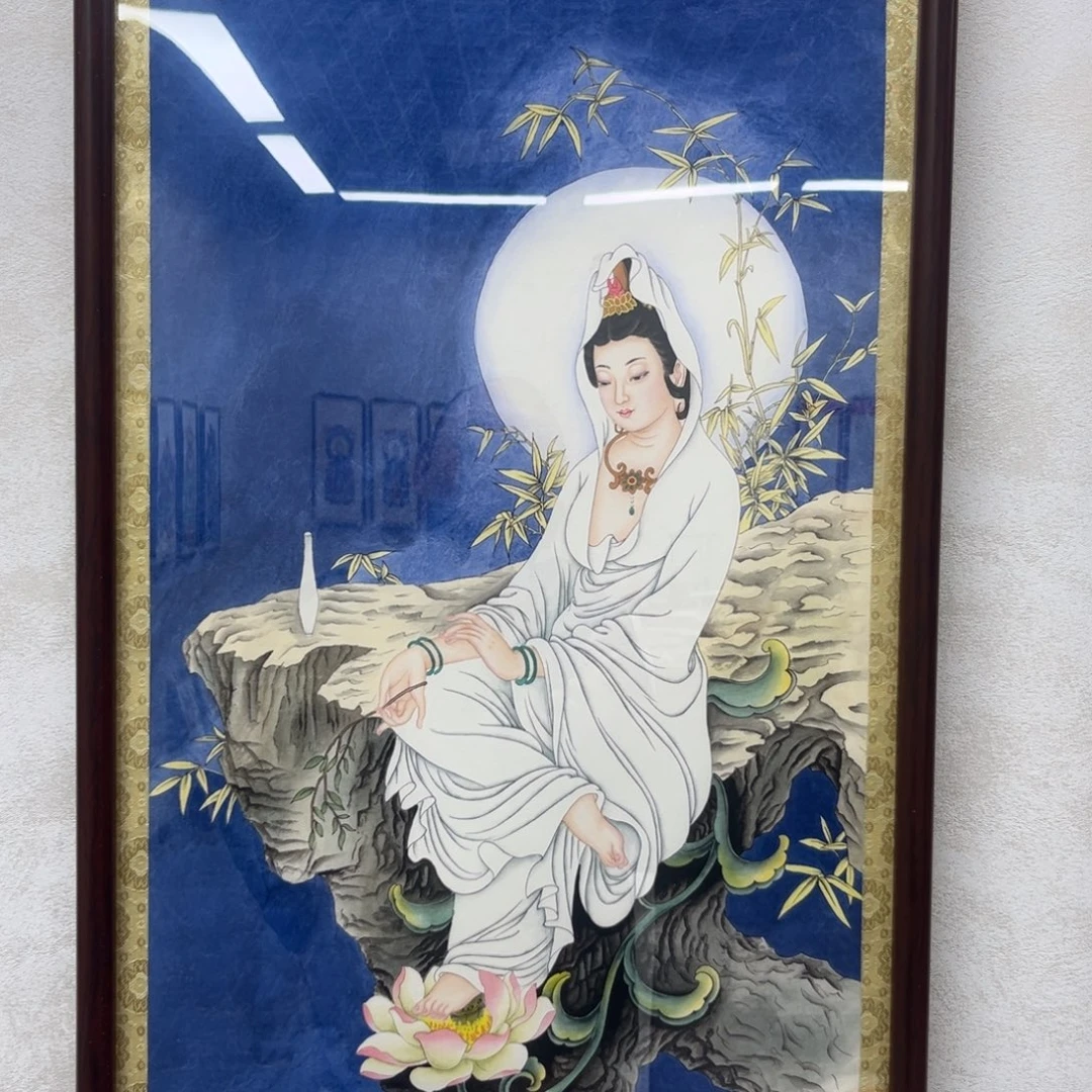 是***呀国画观自在菩萨11111