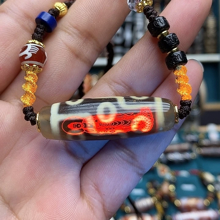 玛瑙/玉髓颈饰合金生****