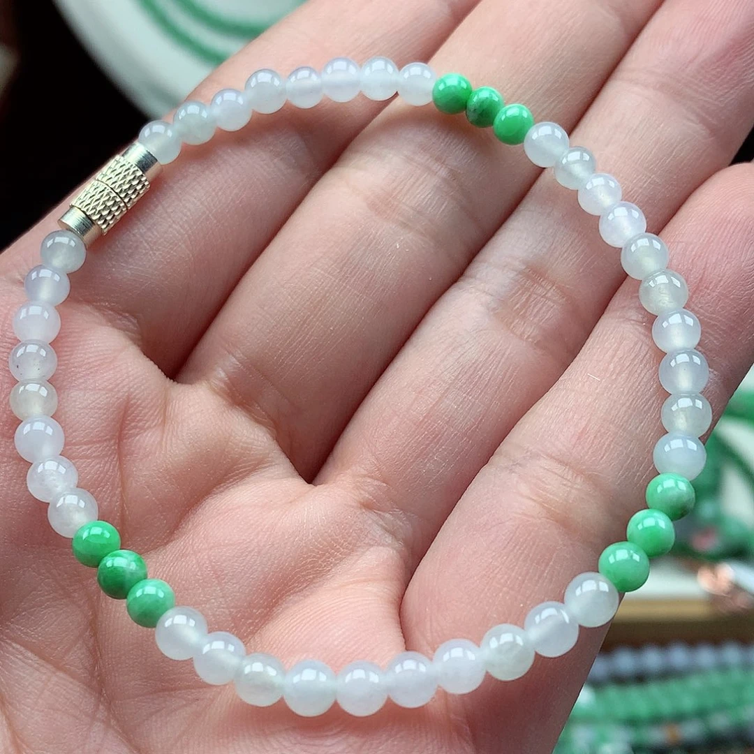 翡翠未镶嵌手链翡翠