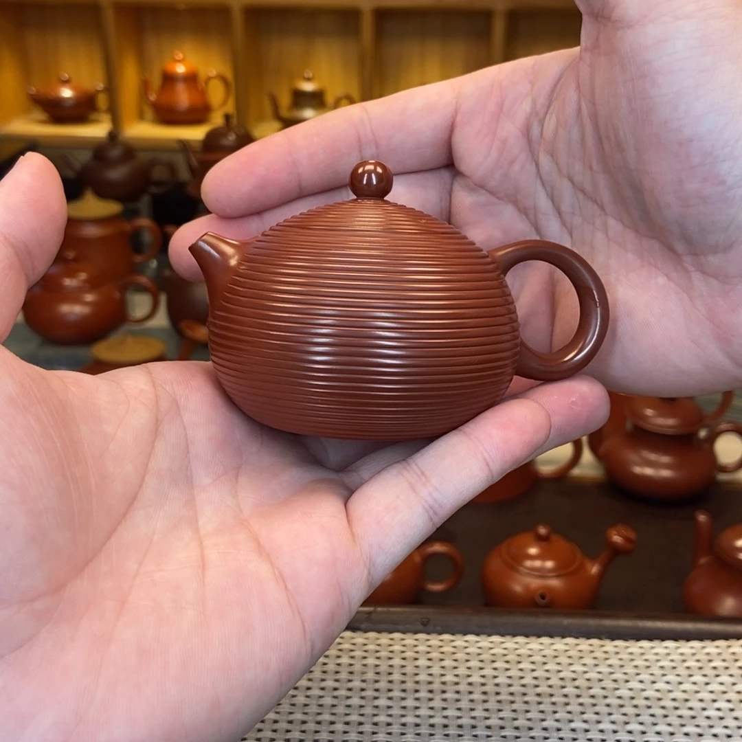 茶壶紫砂小****”潮州手拉壶