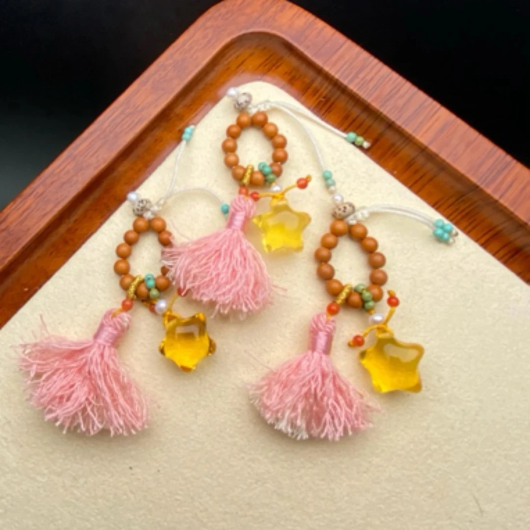 橄榄星星流苏滴流（多样性发货）