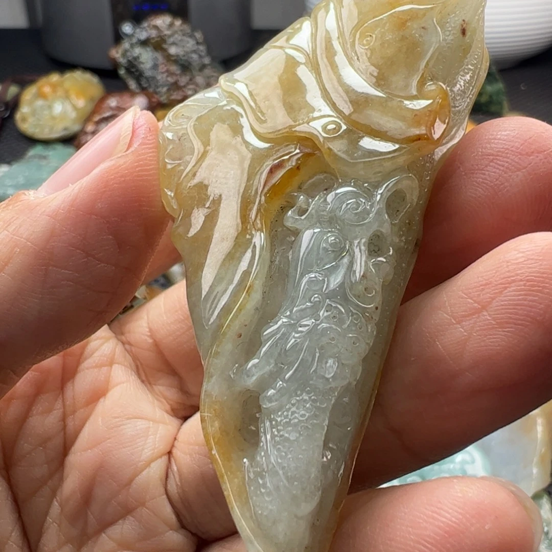 翡翠裸石缅甸翡翠
