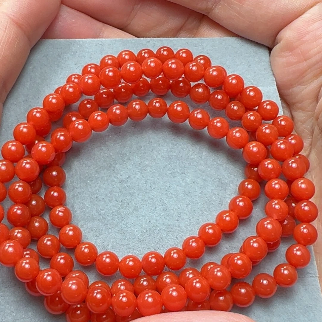 南红玛瑙未镶嵌珠子