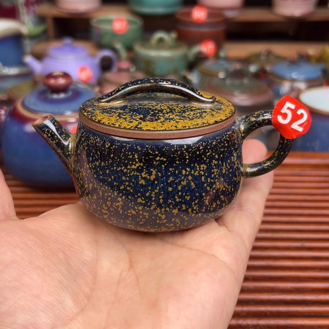 手工制作钧窑茶器