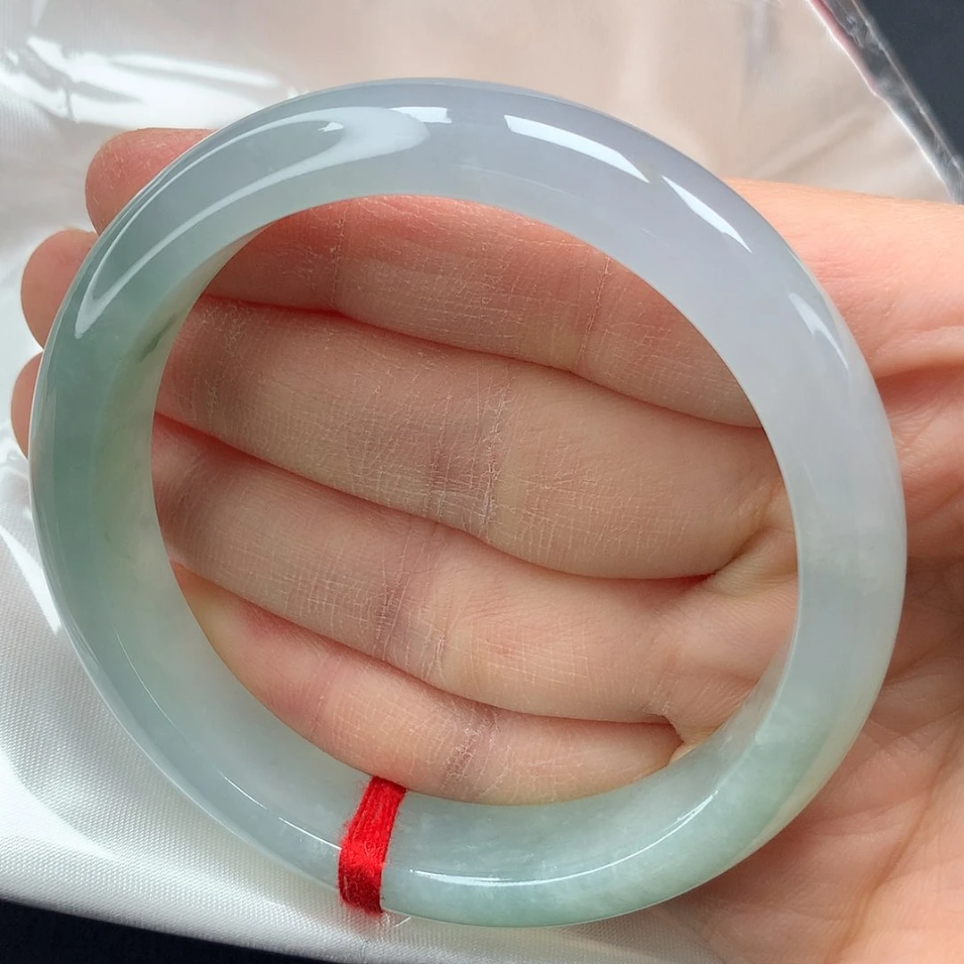 未镶嵌手镯翡翠，33号