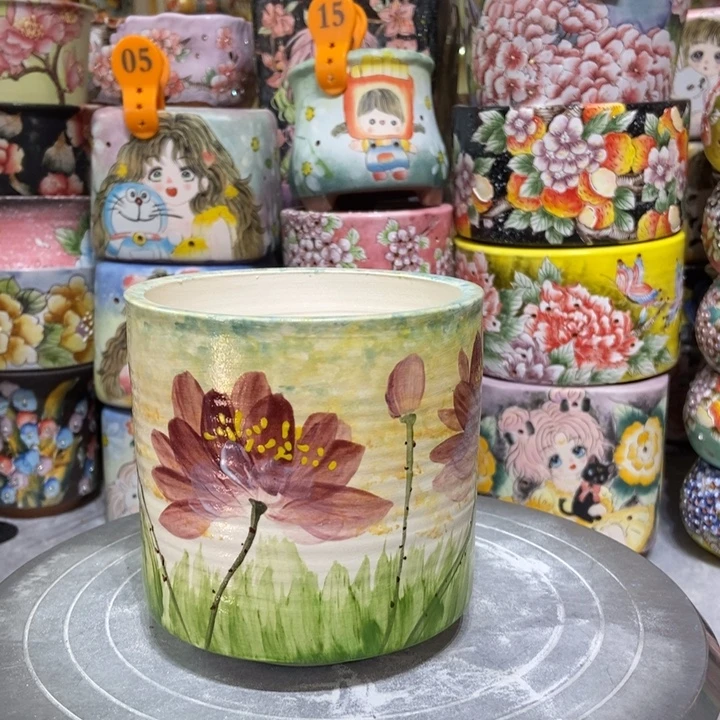 景德镇艺术手绘作品