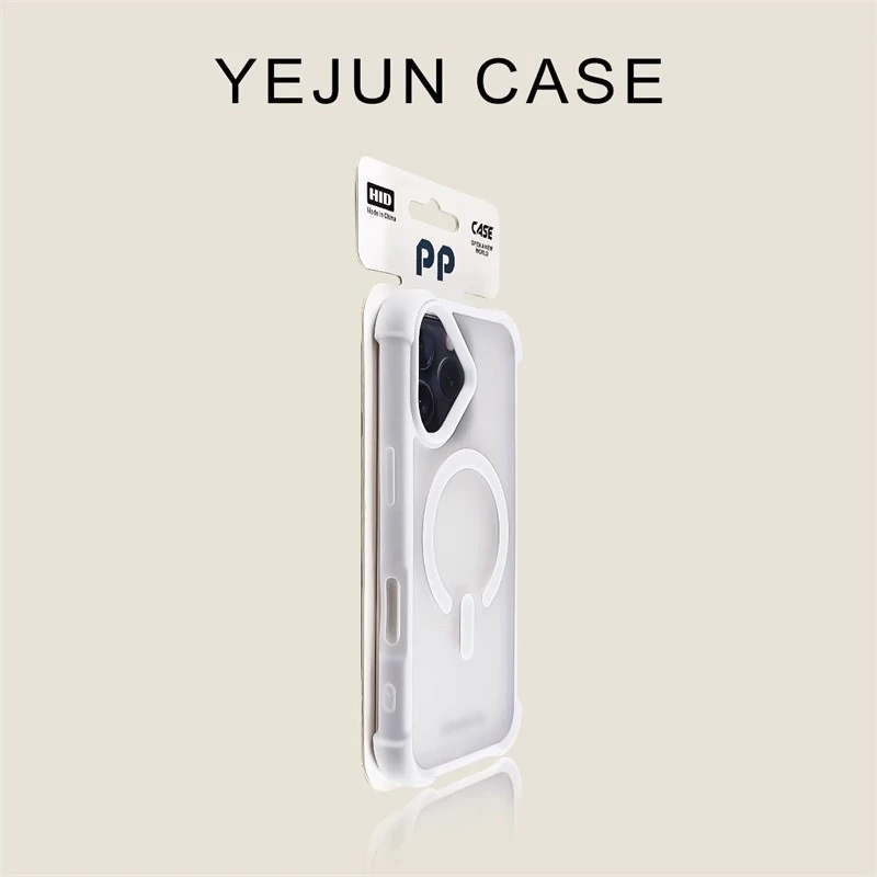 适用苹果16手机壳象牙防摔iphone16promax磁吸15防摔14小众13网红