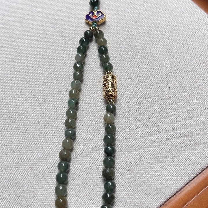 颈饰未镶嵌翡翠玉手机链