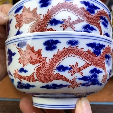 景德镇陶瓷藏式茶碗