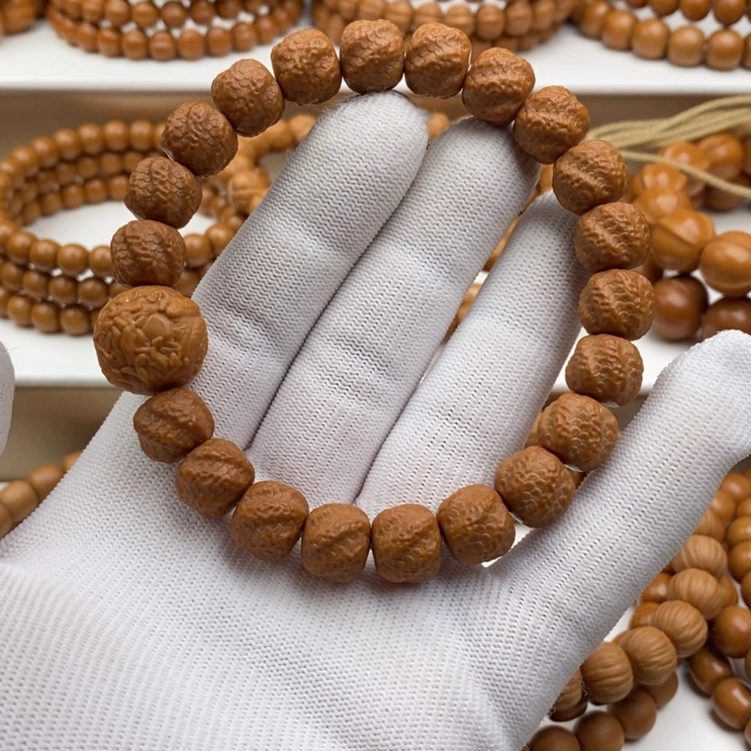 猴头核桃手串灵蛇听吟