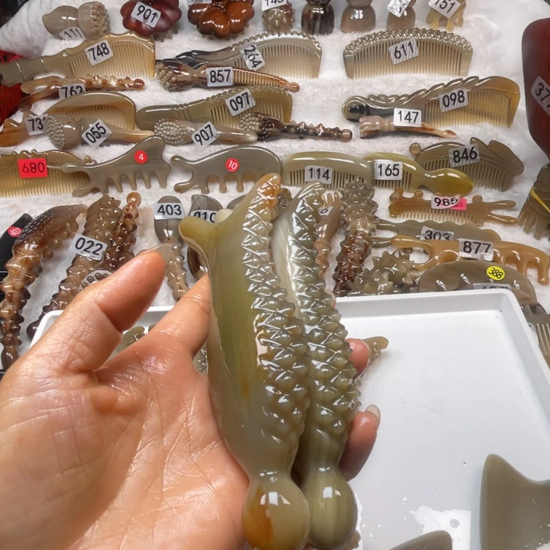 0***5牛角梳牛角福利款