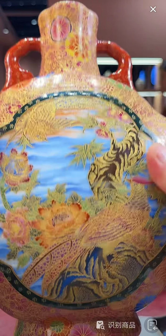 【景德镇】高温陶瓷，赏瓶8