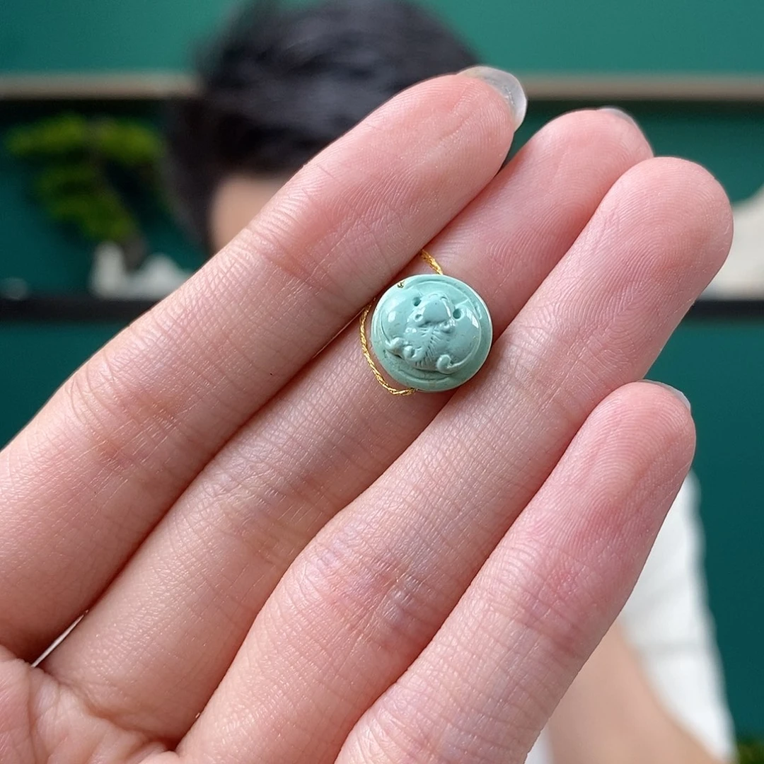 未镶嵌绿松石珠宝奇石