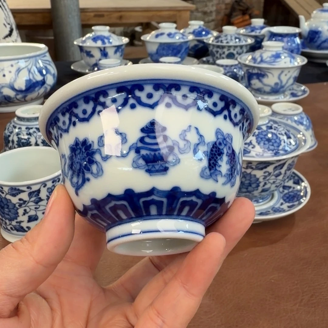 景德镇陶瓷手工手绘