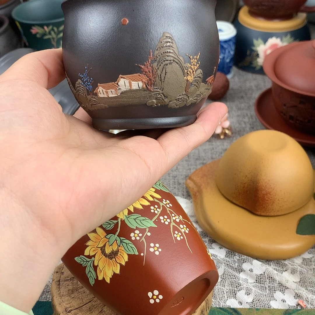 茶杯紫砂高端主人杯