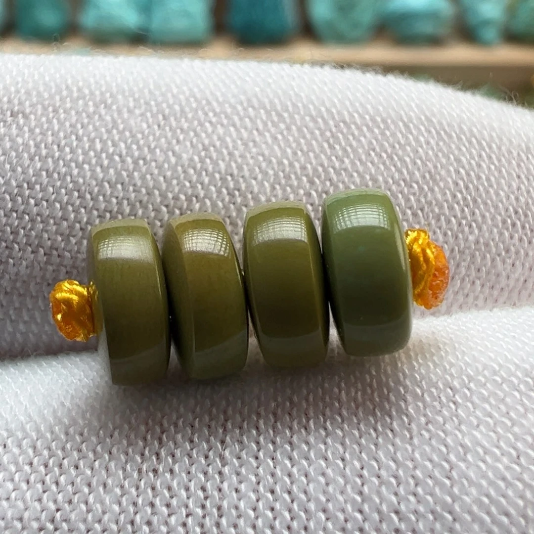 绿松石未镶嵌配饰7*3.1