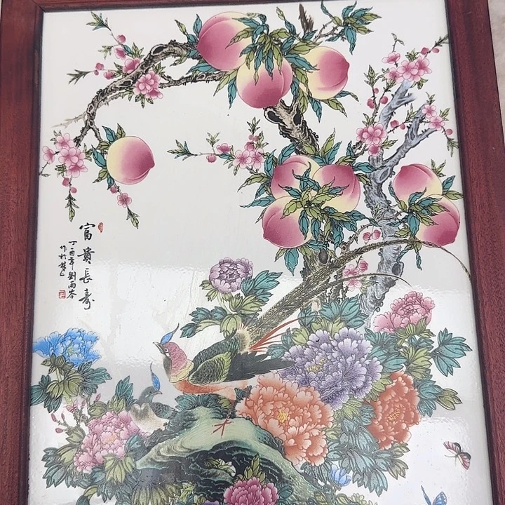 摆件瓷板画瓷板画