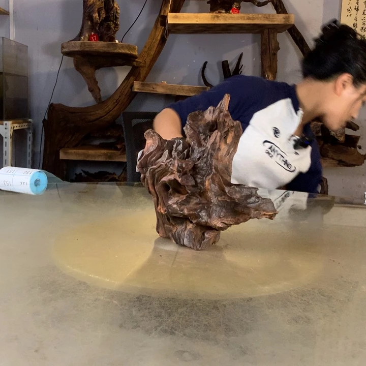 亖***.天然的云南紫柚木会黄水