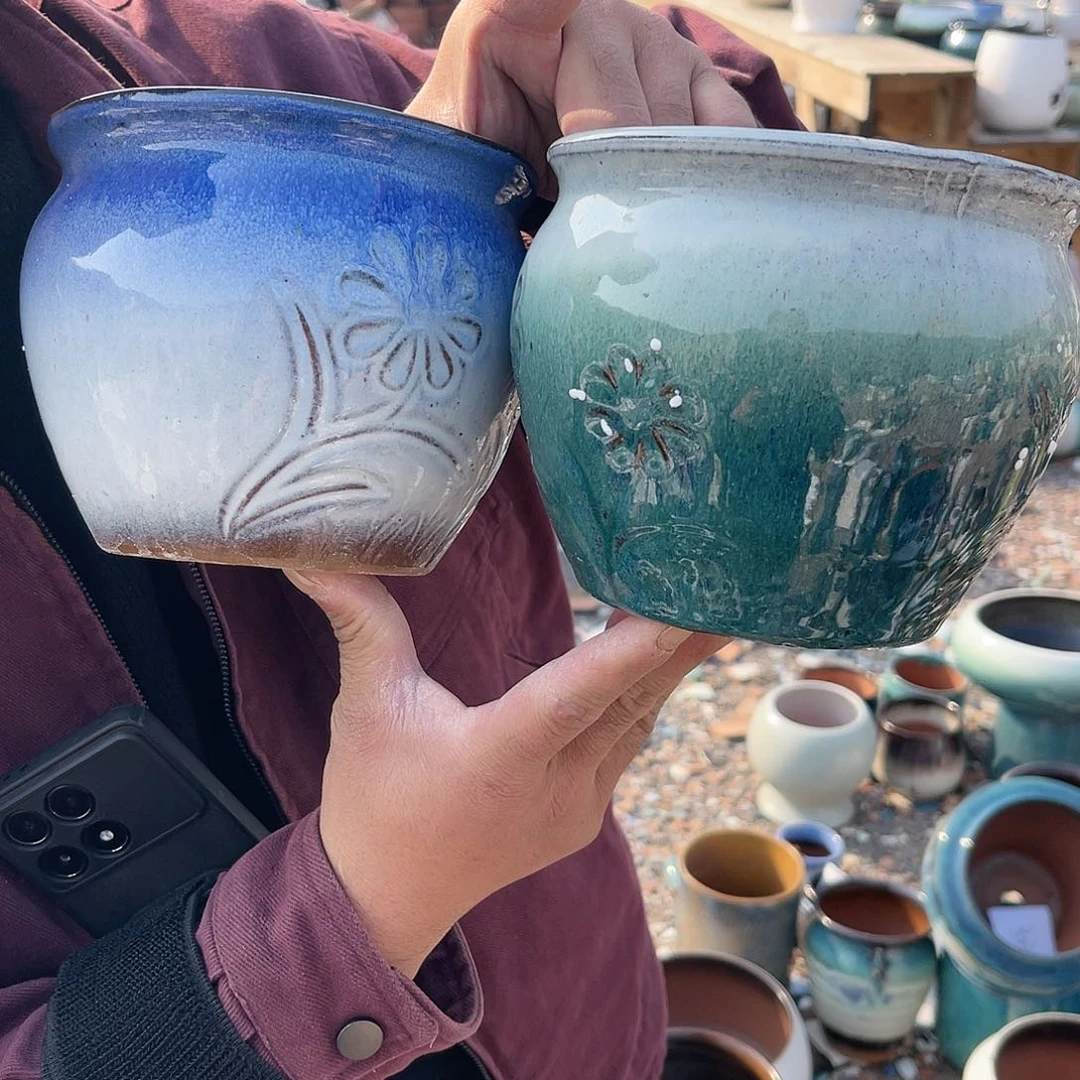 红陶养养花盆0219-1117