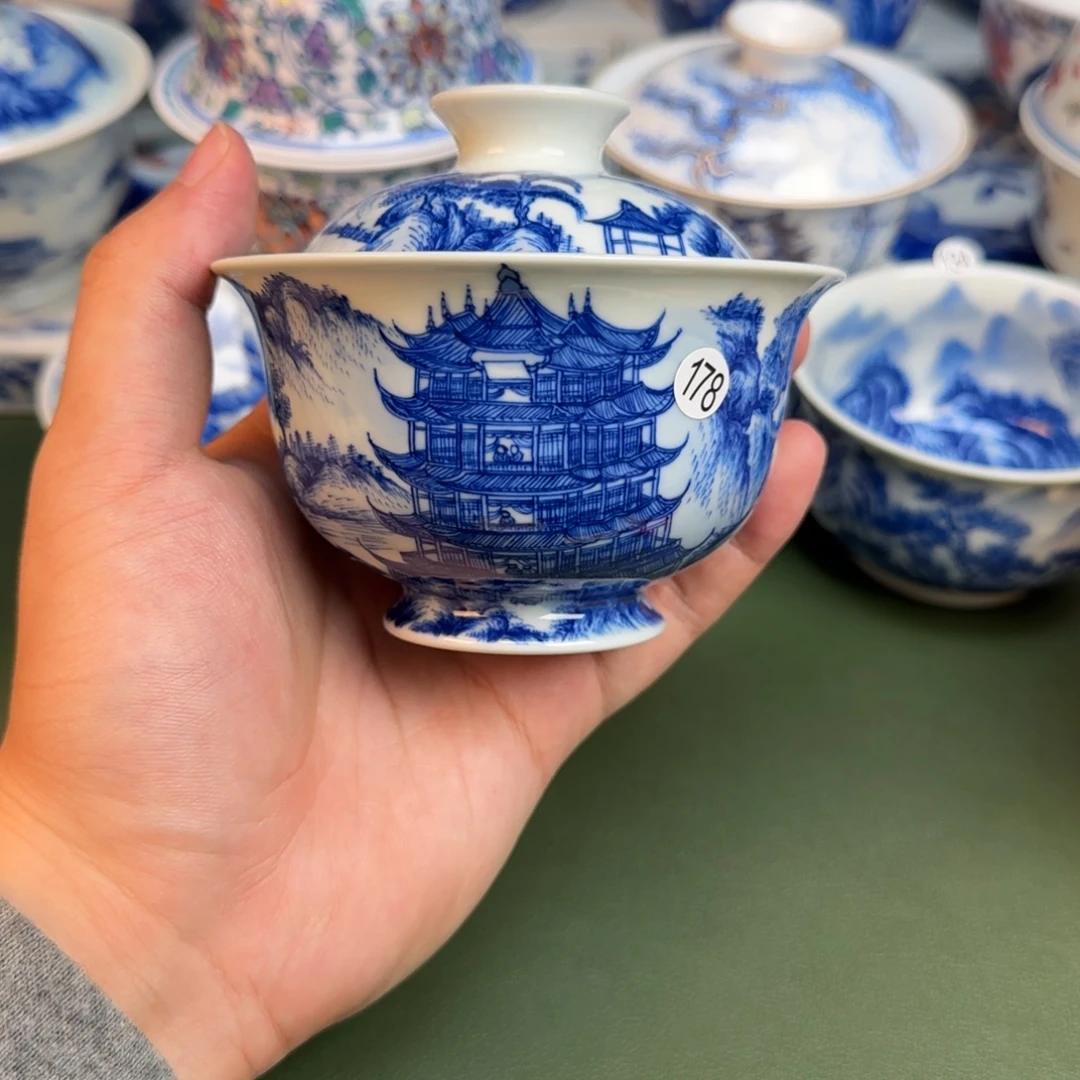 彦祖纯手工手绘茶具178