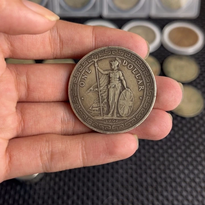 金属大头龙洋船洋工艺品