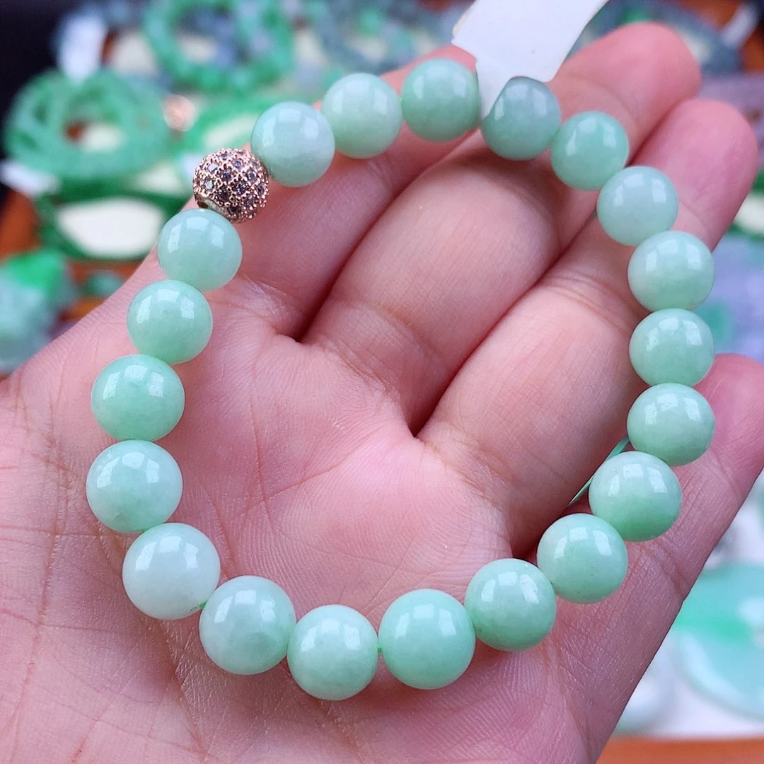 未镶嵌手链翡翠手串