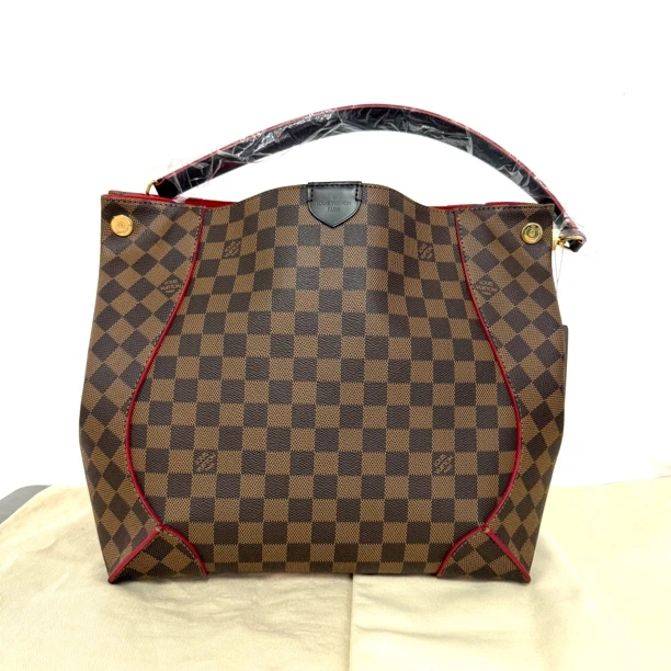 99新 LouisVuitton/路易威登 可乐/LV棋盘格GF/闲置