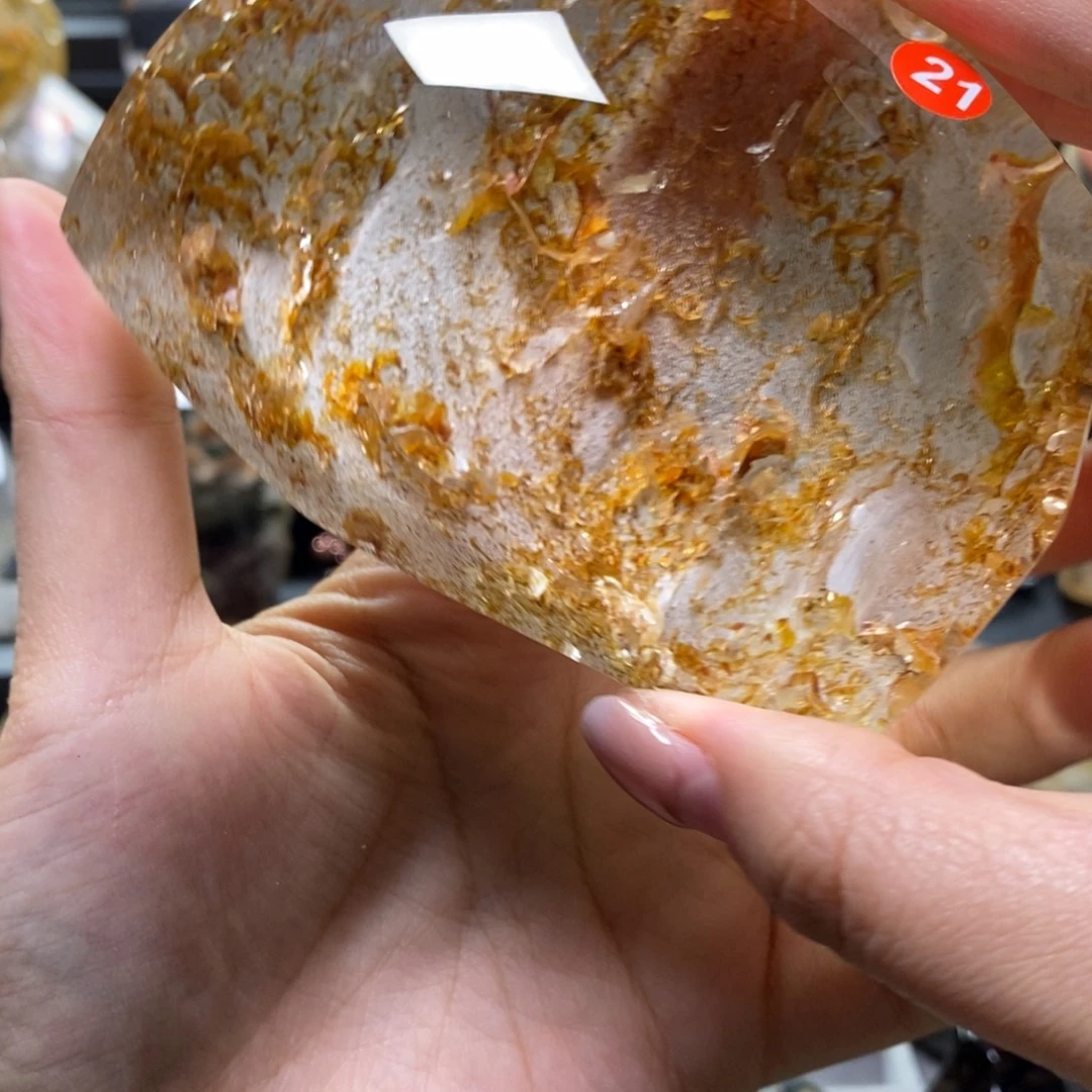 浪***云水晶摆件未镶嵌摆件0000