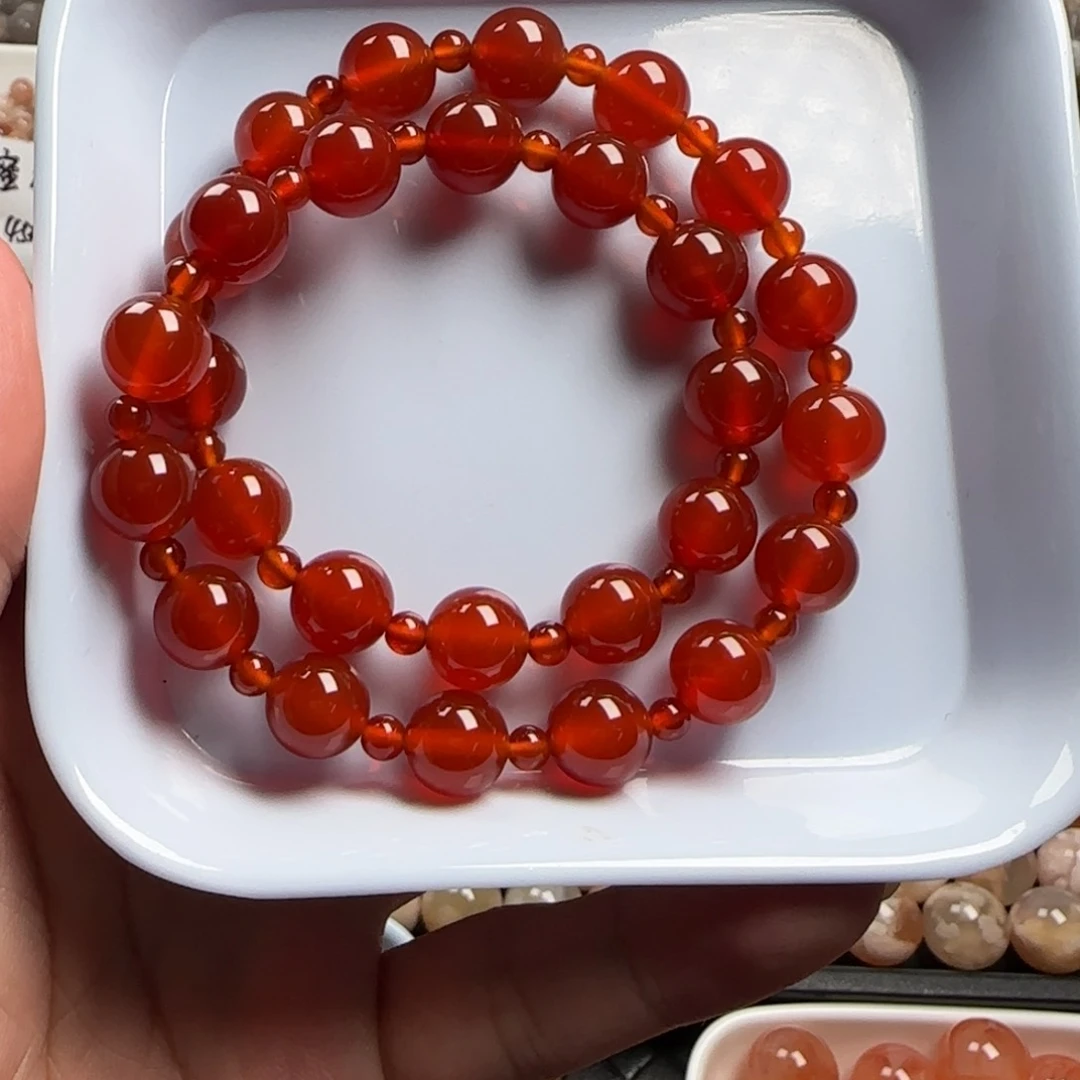 未镶嵌玛瑙/玉髓珠宝半成品