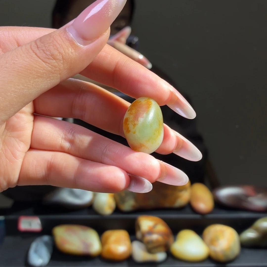 和田玉未镶嵌挂件11