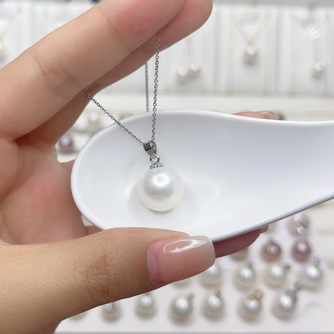 淡水珍珠未镶嵌吊坠(赠链)
