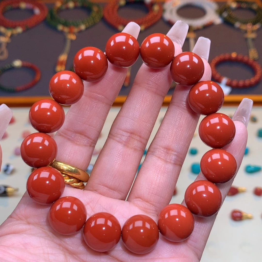 南红玛瑙未镶嵌颈饰