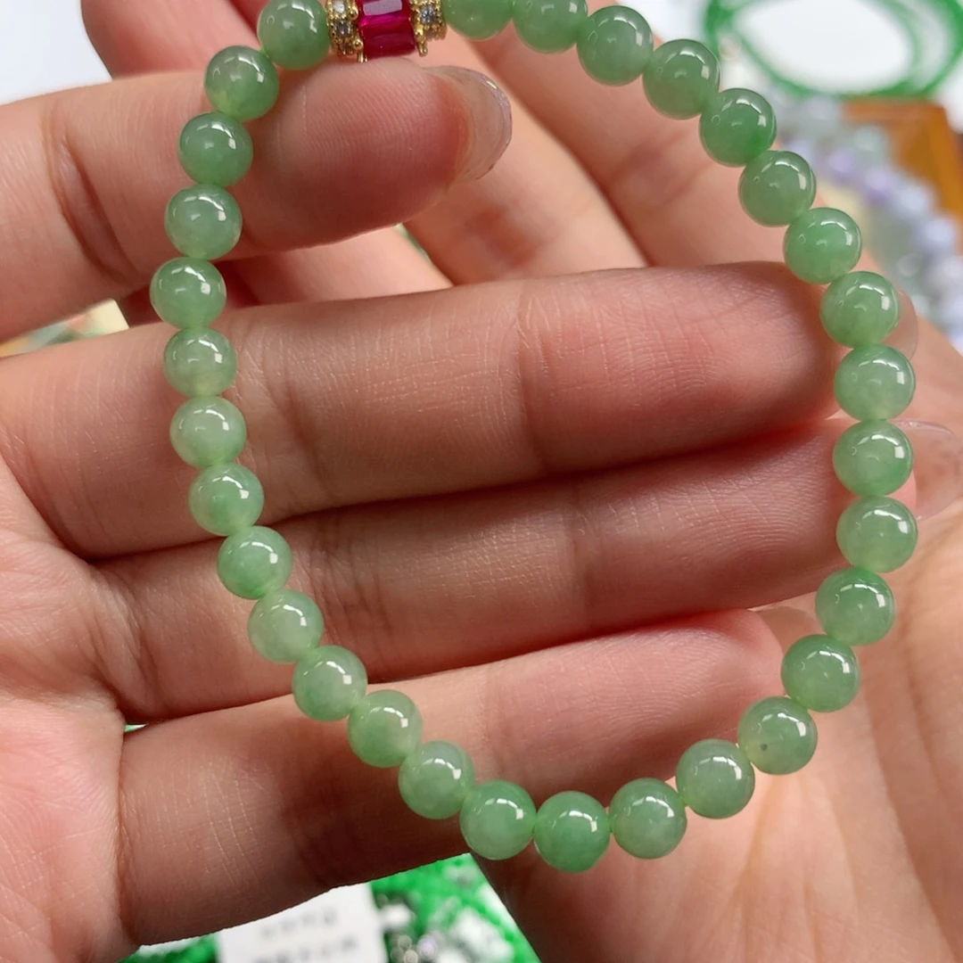 翡翠未镶嵌手链翡翠