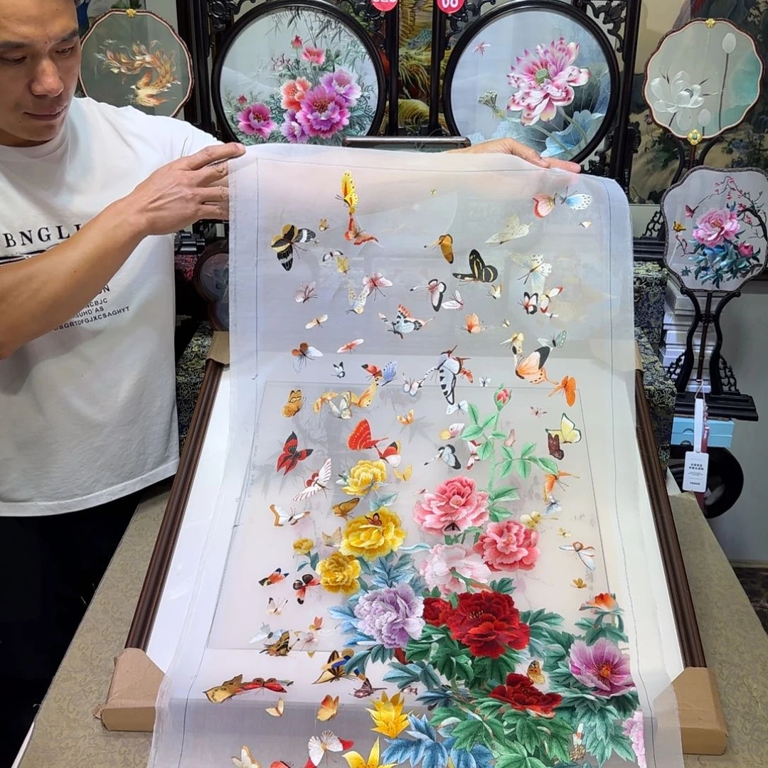 刺绣刺绣工艺精湛独特设计理念
