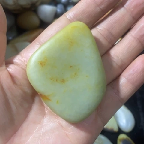 和田玉（糖玉）未镶嵌车挂