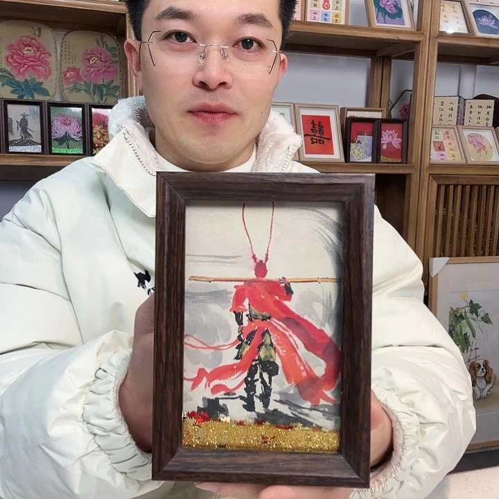 有机玻璃手绘 手绘好 手绘