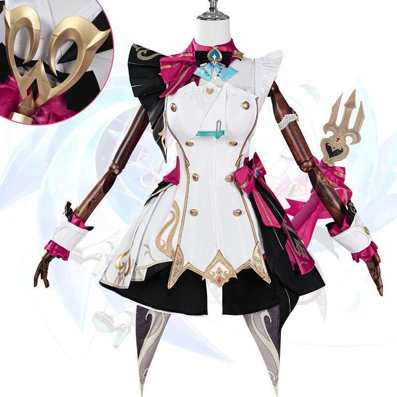 原神cos服技术料理甜点大校爱可菲cosplay二次元游戏角色扮演服