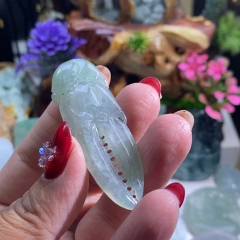 【闪购商品】颈饰未镶嵌翡翠螃蟹钳