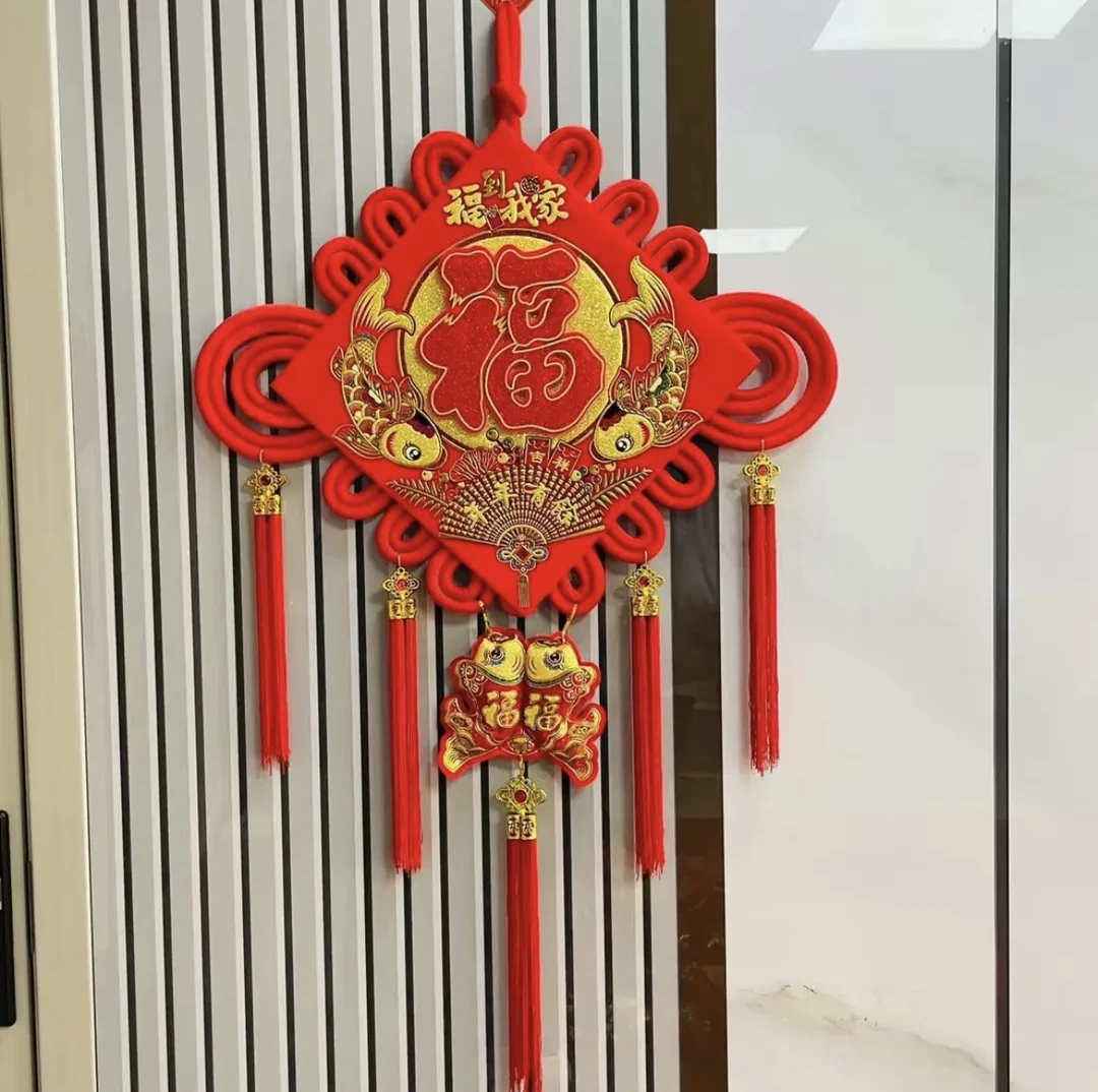 新款特大号中国结挂件客厅墙上玄关居家装饰纯手工传统中国结经典