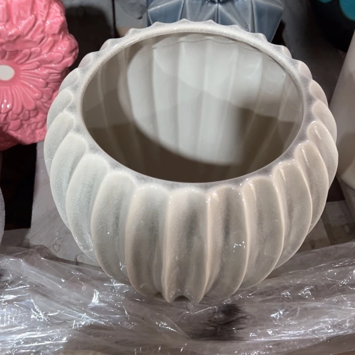 陶瓷花瓶摆件外贸出口微瑕捡漏