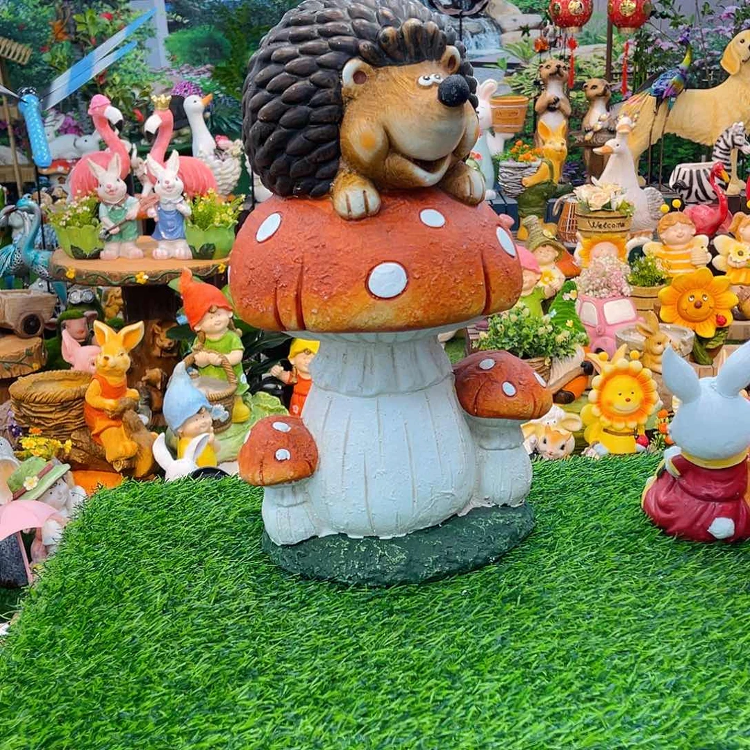 红陶花园庭院摆件