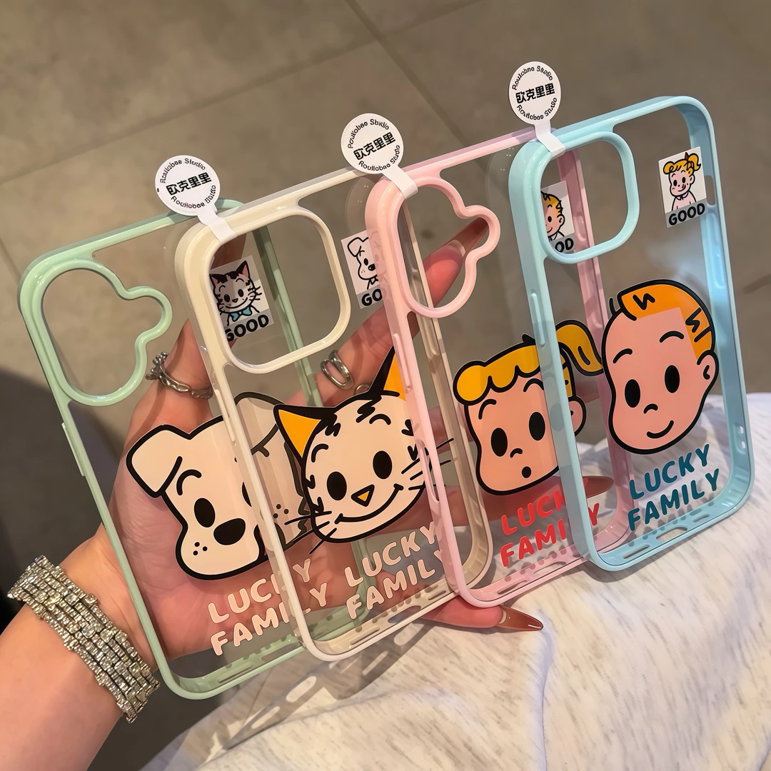 夕与空原田治男孩软边亚克力适用苹果16promax手机壳1514透明13