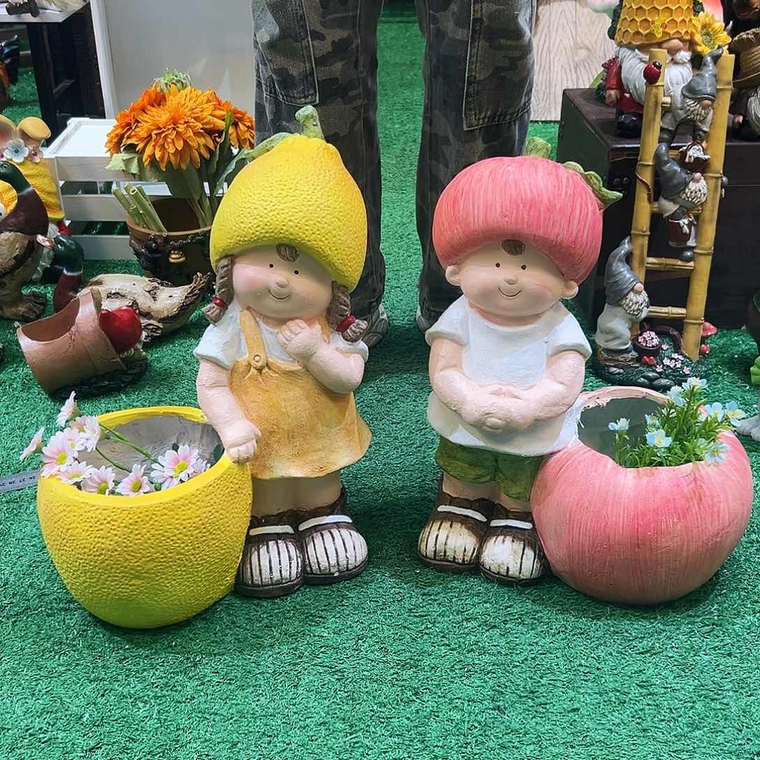摆件花园摆件红红火火