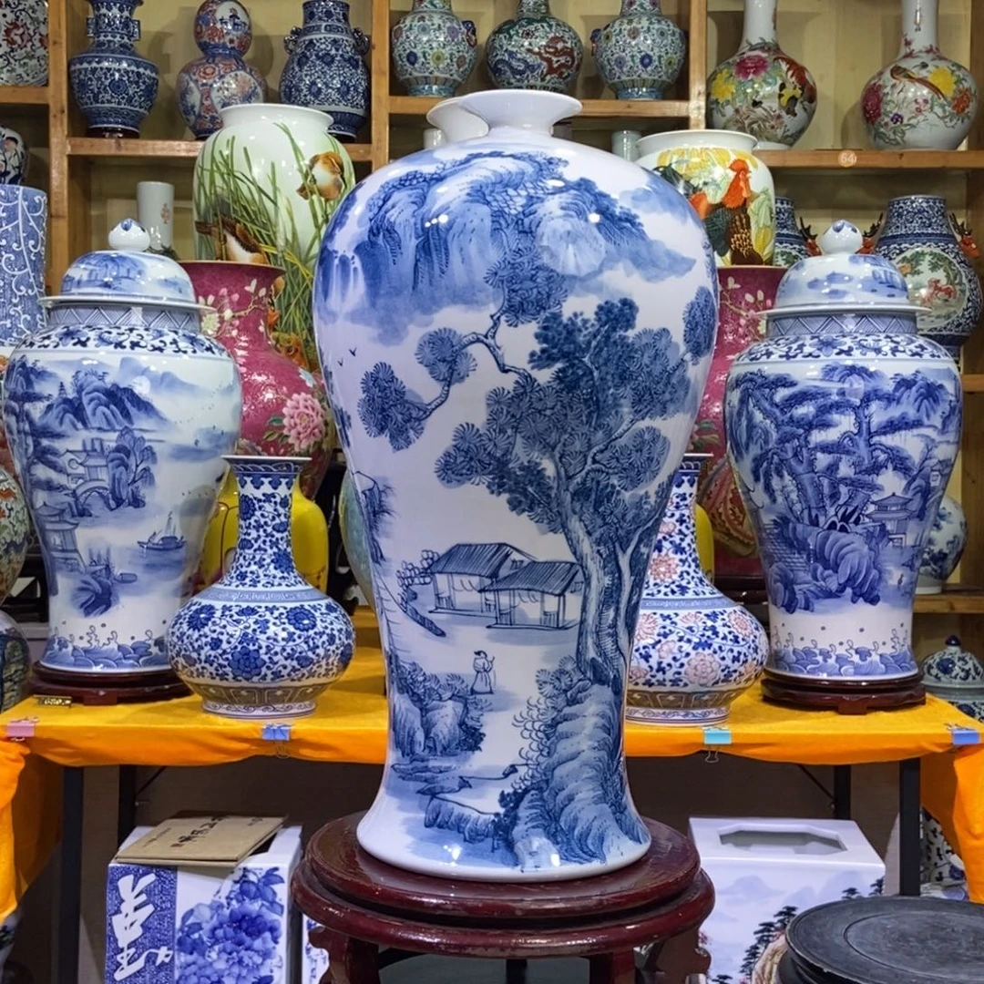 景德镇陶瓷花瓶摆件