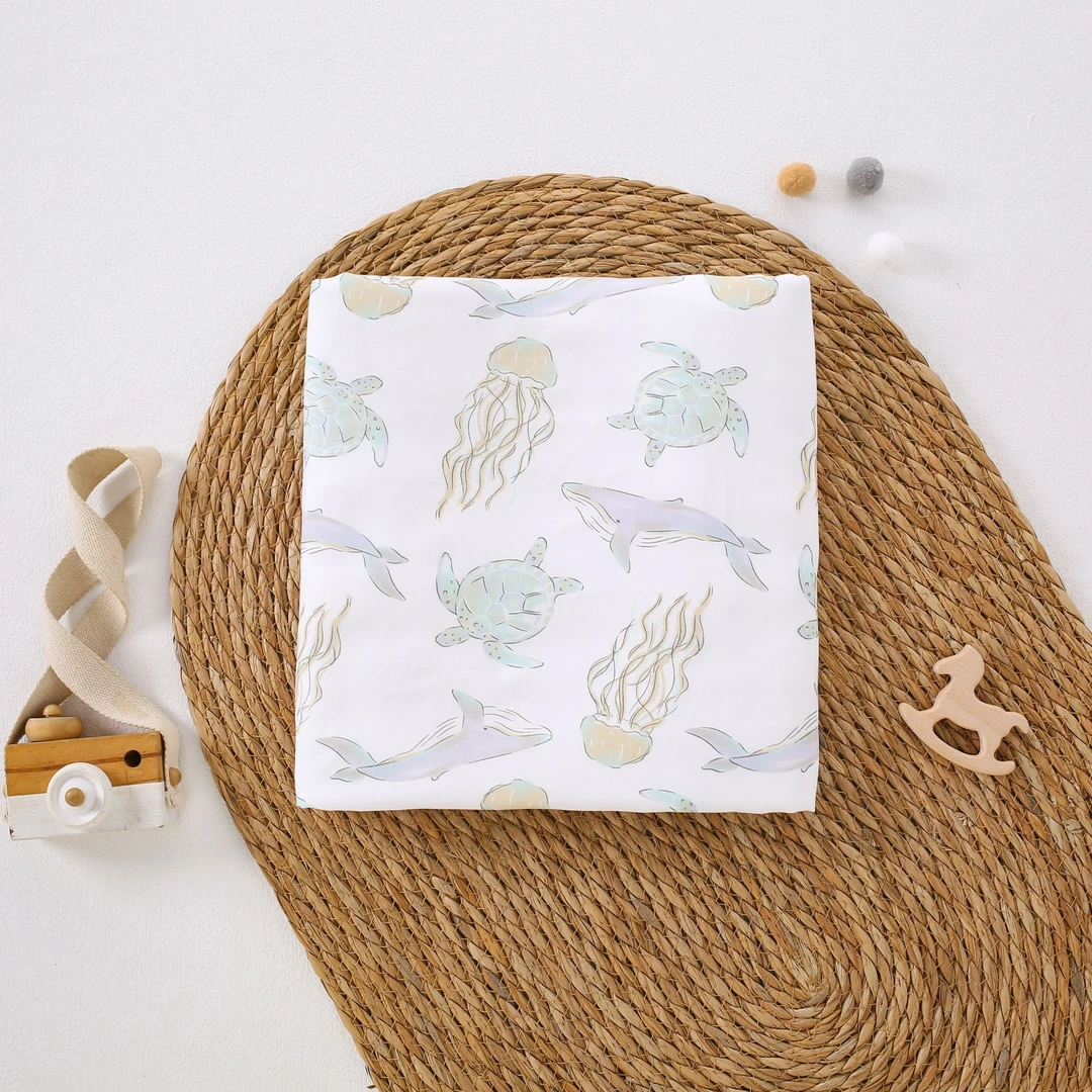 8216-【水母-纱布-浴巾】-直播间宝宝秋衣连体链接专属